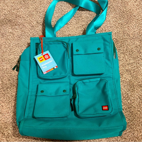 Lego Bags Nwt Lego Weekender Bag Turquoise From Target Poshmark